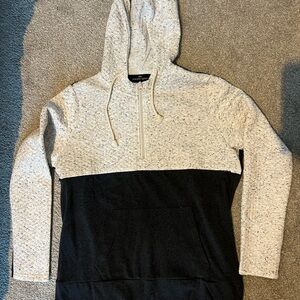 Nursing Queen Two-Tone Zip-Up Hoodie Sweater